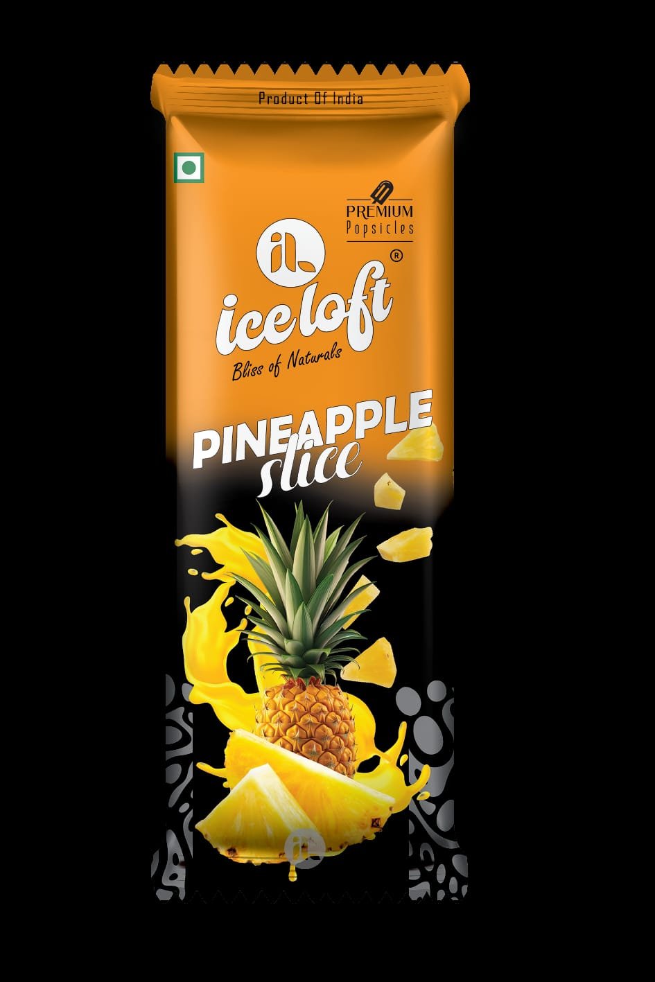 ICE LOFT Pineapple Slice premium popsicle