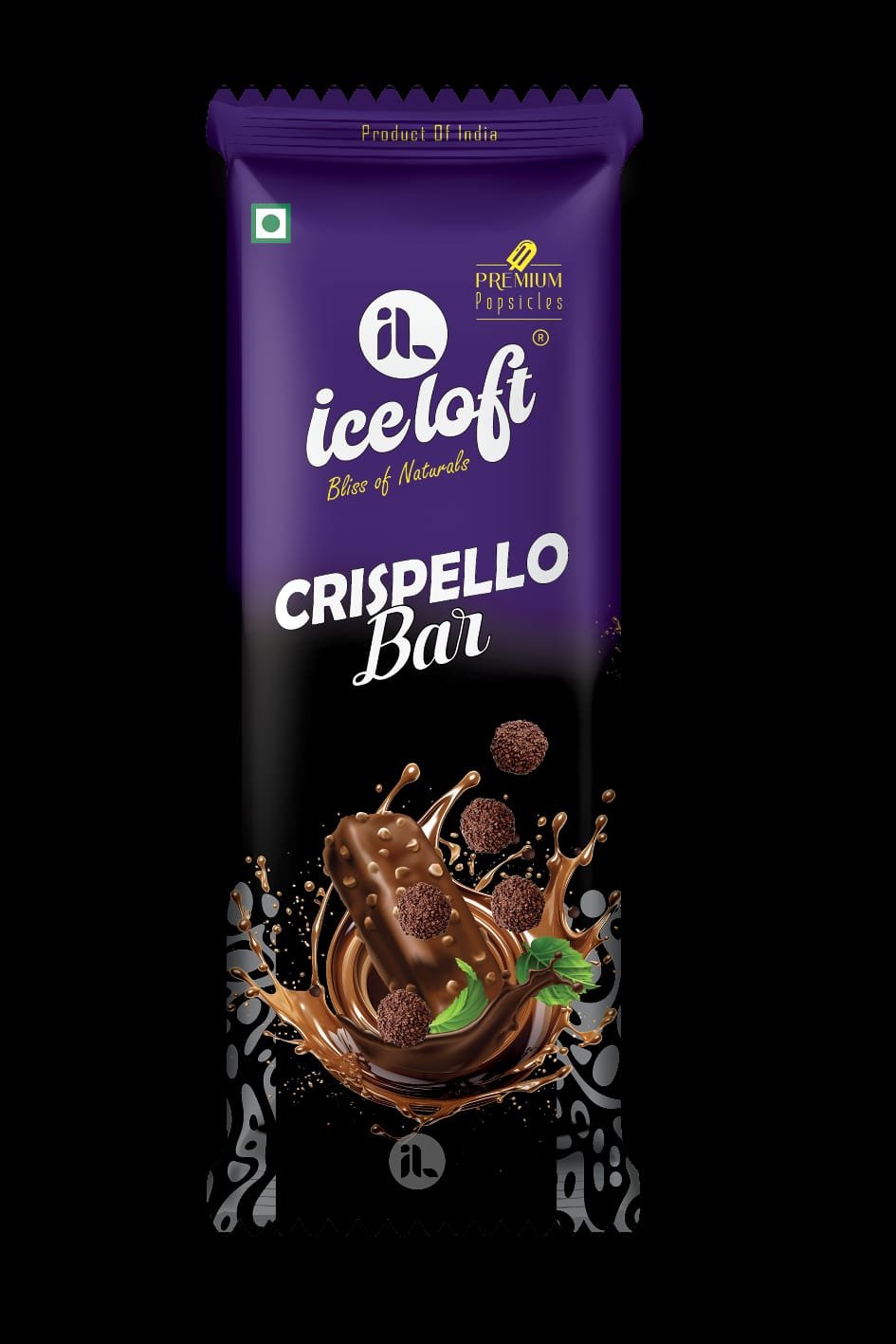 ICE LOFT Crispello Bar premium popsicle