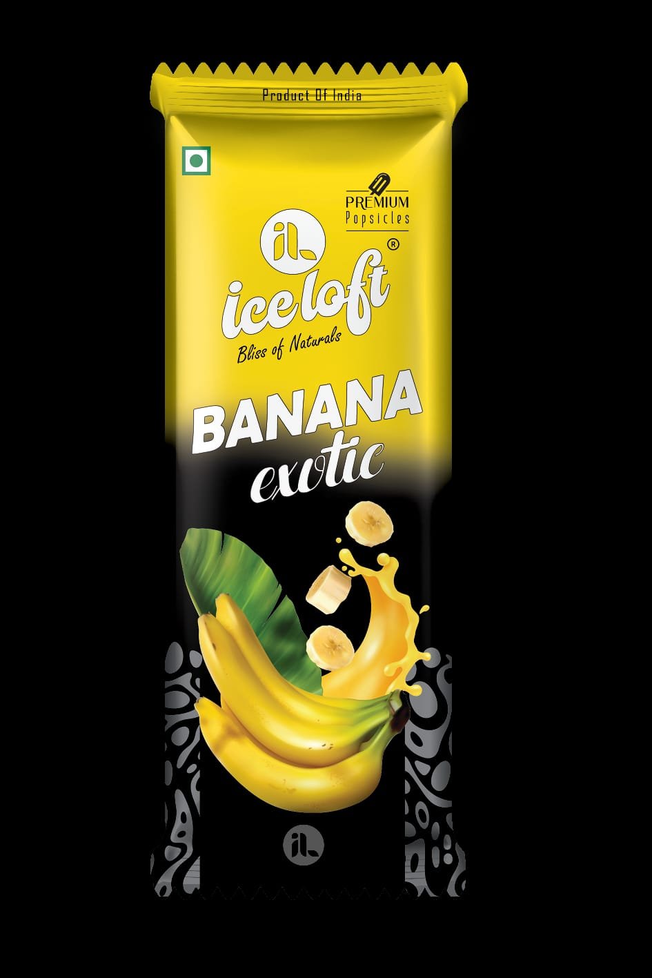 ICE LOFT Banana Exotic premium popsicle